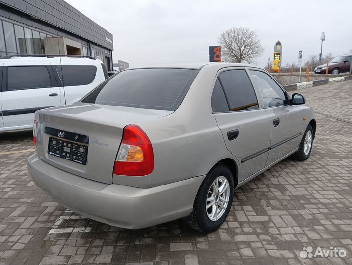 Hyundai Accent 1.5 МТ, 2007, 44 392 км