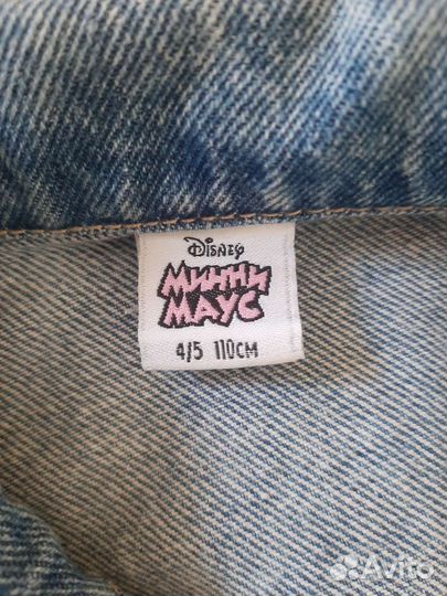 Джинсовая куртка для девочки размер 110