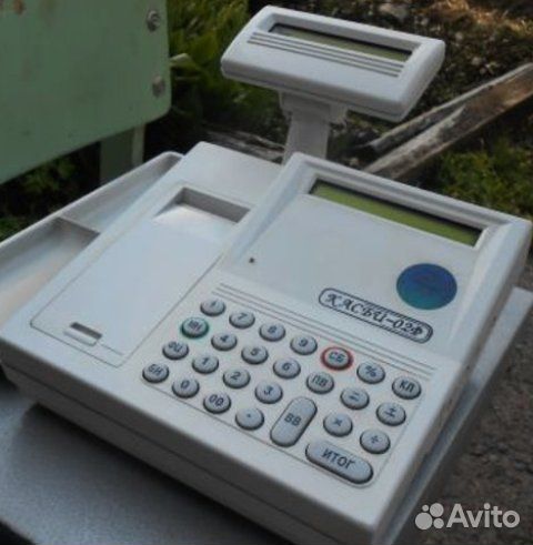 Контрольно-кассовая машина с фн касби02Ф