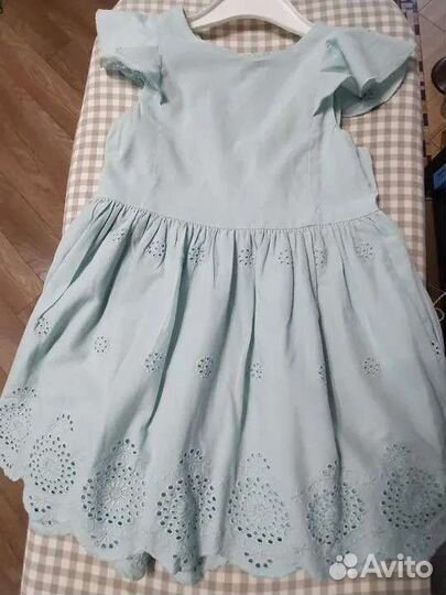 Летние фирменные вещи для девочки, р.104-122