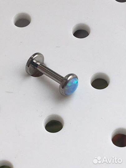 Серьга для пирсинга трагус, козелок, для языка