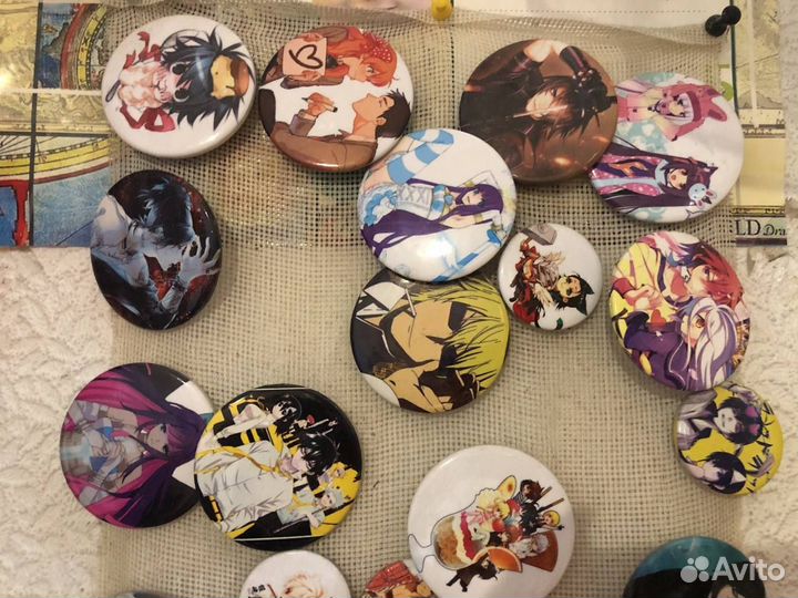 Аниме значки