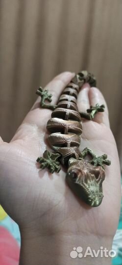 Игрушки ящерица, змея