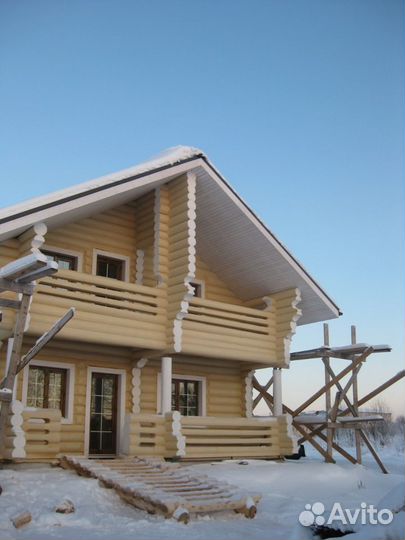 Срубы бани, дома