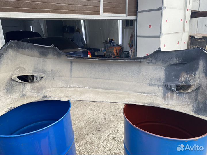 Задний бампер hyundai solaris 1 оригинал