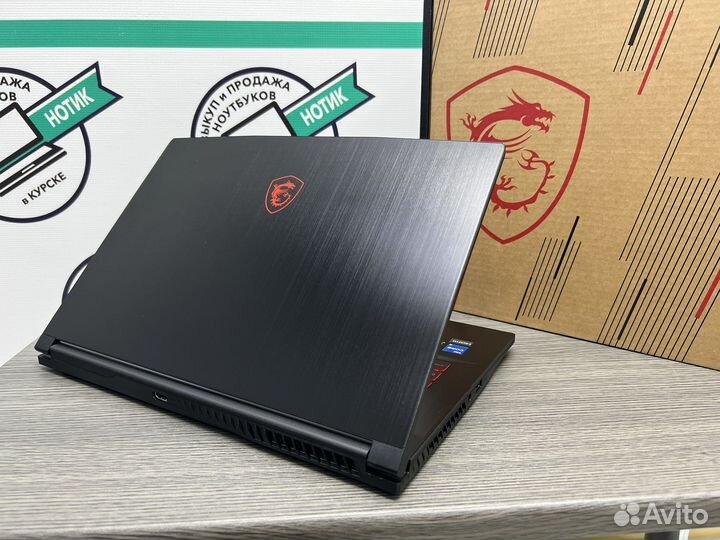 Новый MSI 12 ядер i5-11400H 16Gb RTX 3050 SSD 512