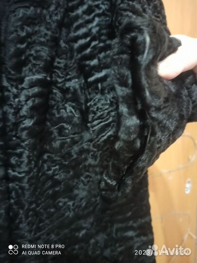 Шуба из каракуля