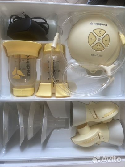 Молокоотсос medela swing flex электрический