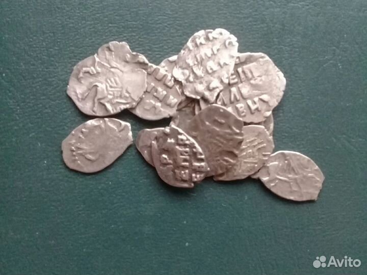 Серебро. Чешуйки царские. 16-17вв. Кладовые