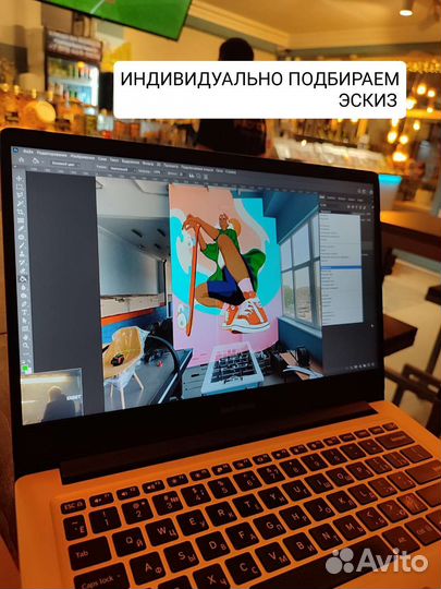 Художник роспись стен