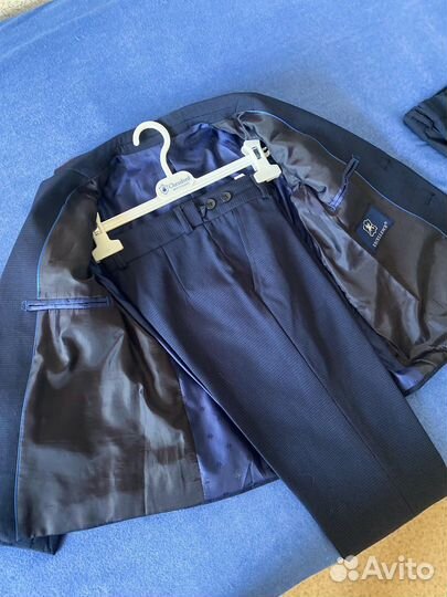 Школьный костюм для мальчика 134 синий