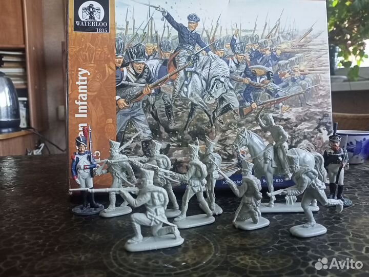 Waterloo 1815 prussian infantry 1:32 AP 030