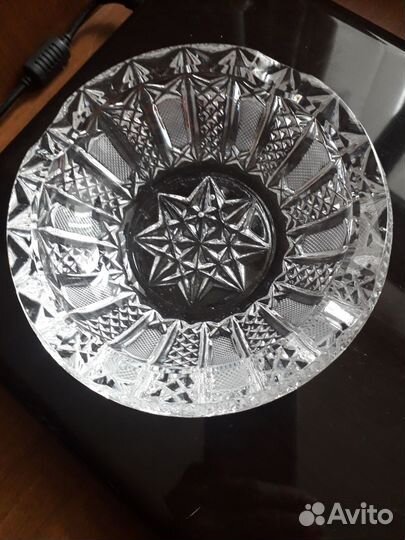 Пепельницы СССР хрусталь