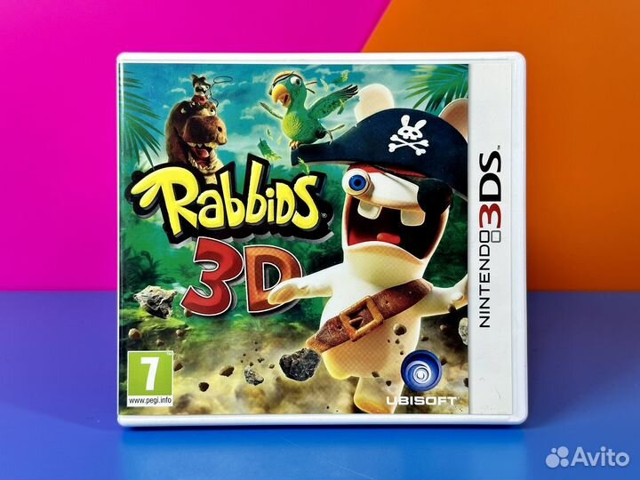 Rabbids 3D (картридж, Nintendo 2DS/3DS)