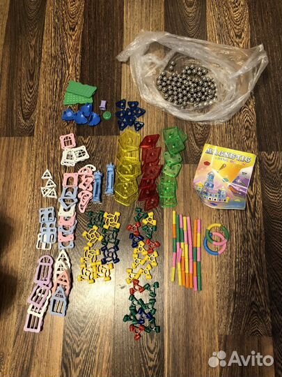 Магнитный конструктор magmax 158 деталей