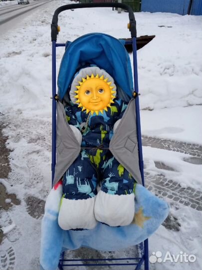 Коляска санки