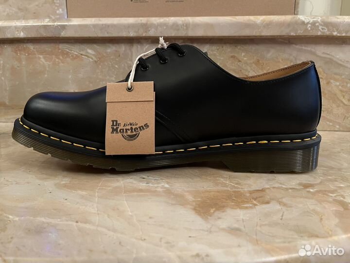 Ботинки Dr. Martens 1461 Black Smooth