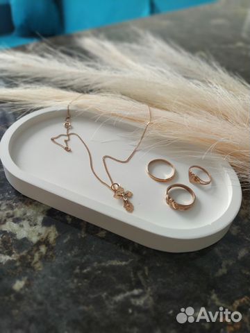 Декоративная гипсовая подставка- поднос