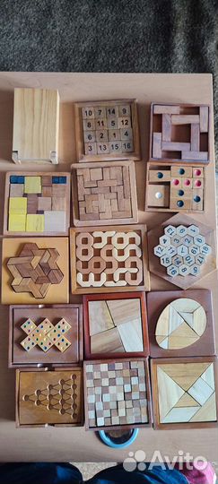 Деревянные головоломки