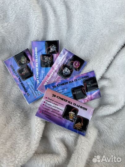 3D стикеры на телефон с фото