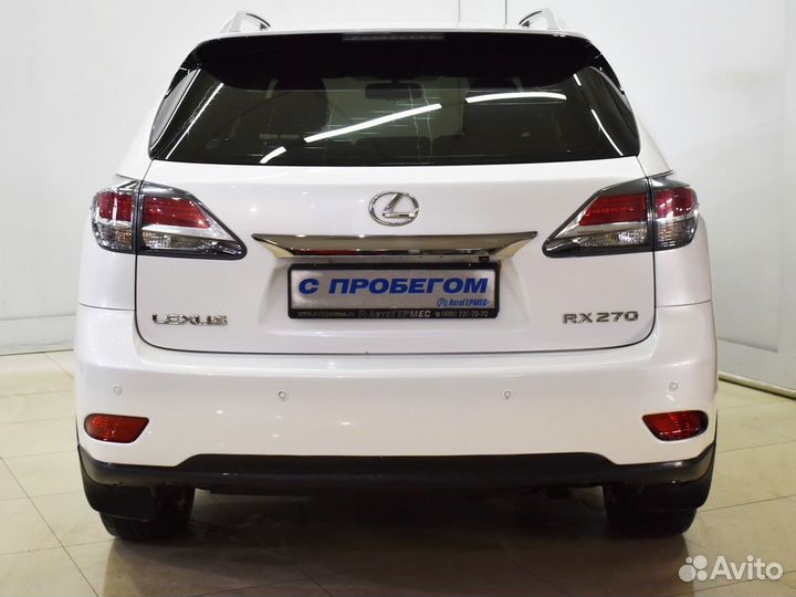 Lexus RX 2.7 AT, 2013, 132 386 км