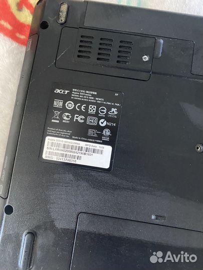 Acer aspire 5551g