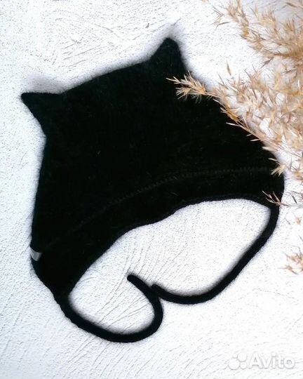 Шапка Чепчик Китти 56-58 р-р