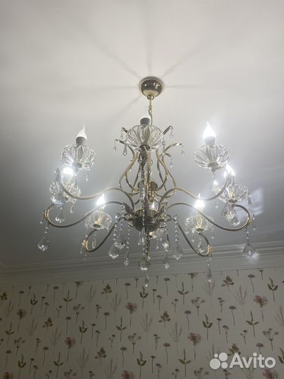 Люстра хрустальная