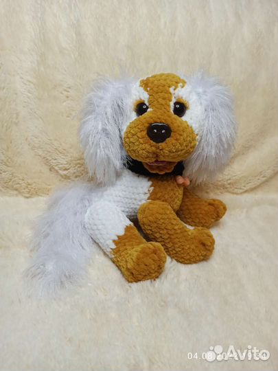 Корги и спаниэль, мягкая игрушка