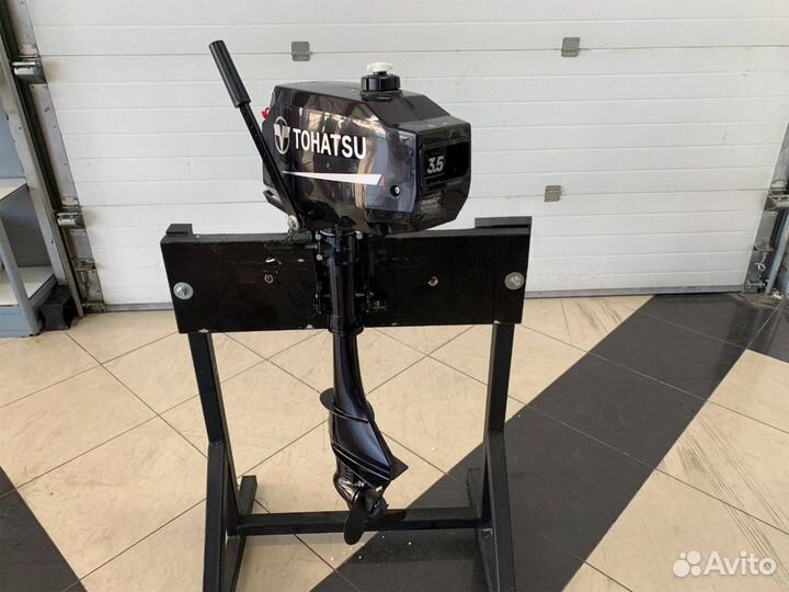 Лодочный мотор Tohatsu M 3.5 S витринный Рассрочка