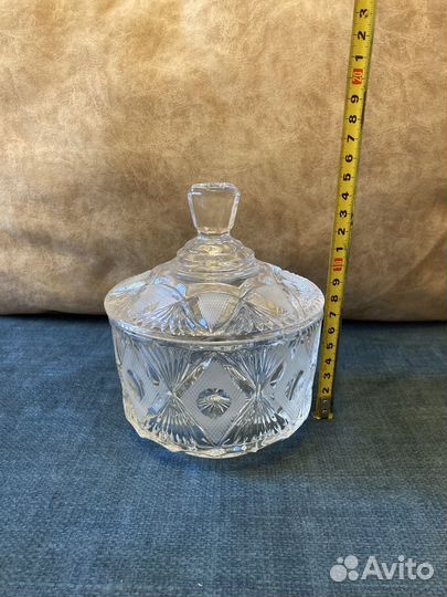 Ваза хрустальная