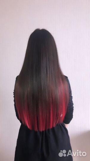 Цветные пряди для волос