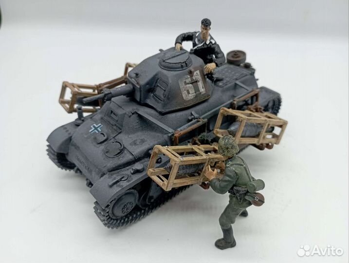 Модель французского R 35 в масштабе 1:35