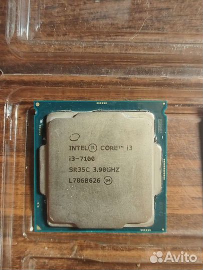 Процессор intel core i3 7100