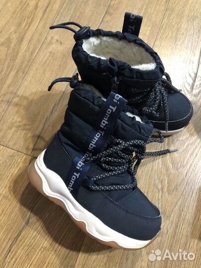 Зимние дутики детские