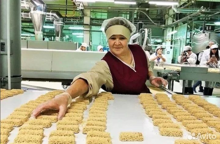 Работа Вахтой упаковщик в кондитерке с проживанием