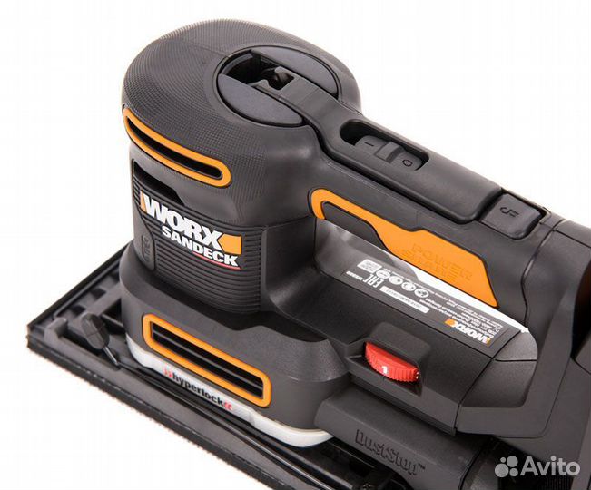 Виброшлифмашина аккумуляторная worx WX820