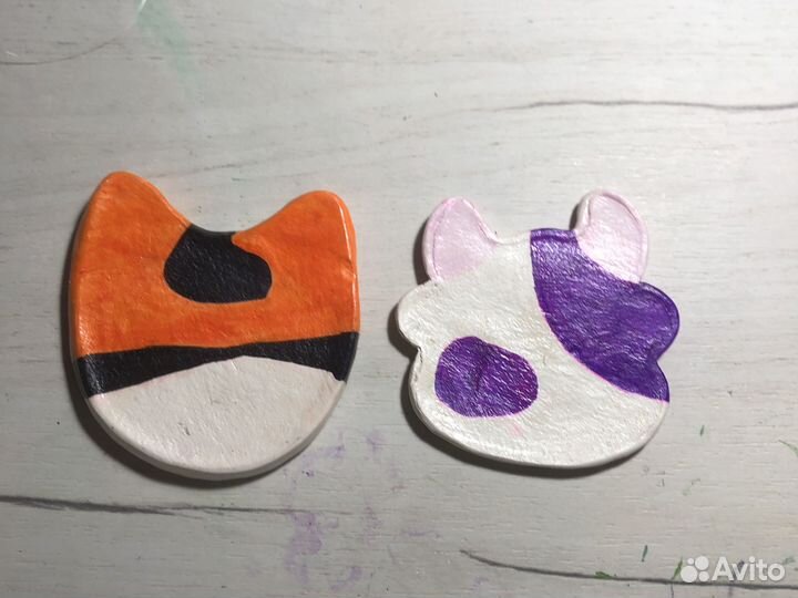 Тарелочки из глины