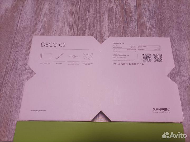 Графический планшет xp-pen deco 2
