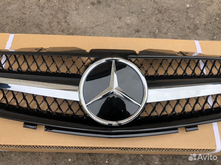 Mercedes SL R230 до рест решетка радиатора