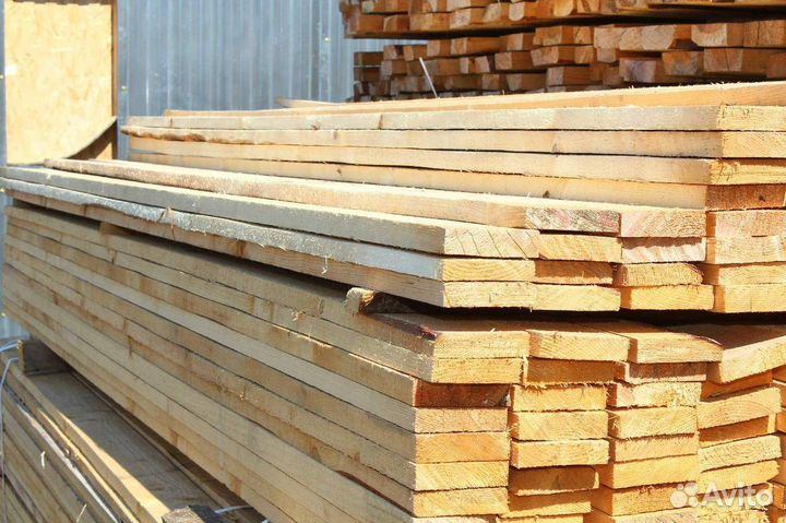 Брус обрезной 100х100 1-2 сорт