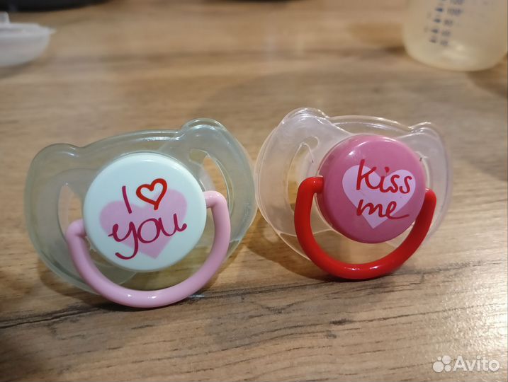 Соска пустышка avent с 6 мес