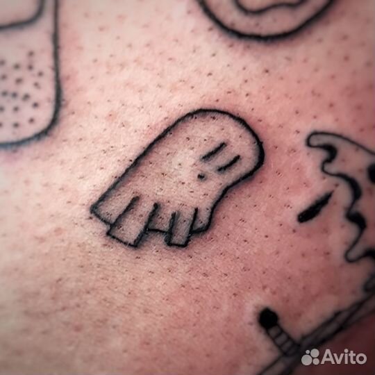 Модель на татуировку