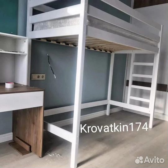 Детская кровать чердак