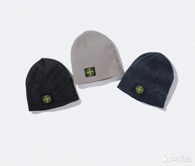 Шапка stone island - supreme
