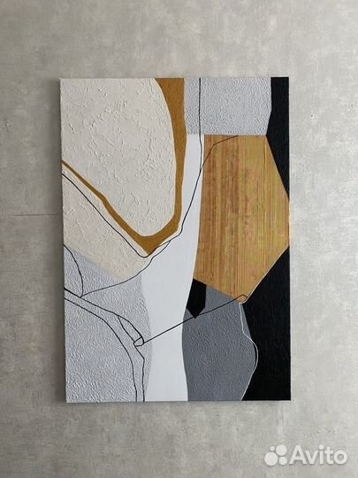 Картина интерьерная абстракция