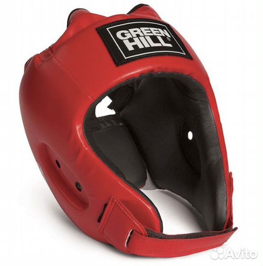 Шлем боксерский Green Hill Special синий и красный