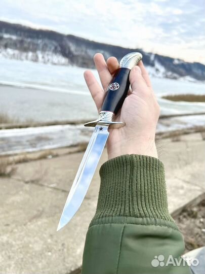 Нож охотничий финка нквд