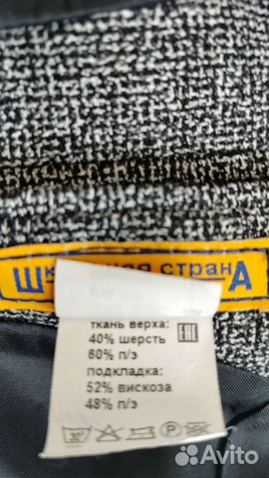 Пиджак для мальчика 158