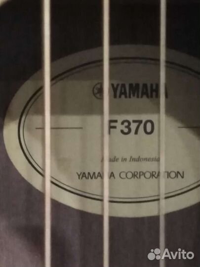 Акустическая гитара yamaha f 370